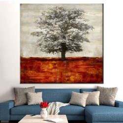 red tree